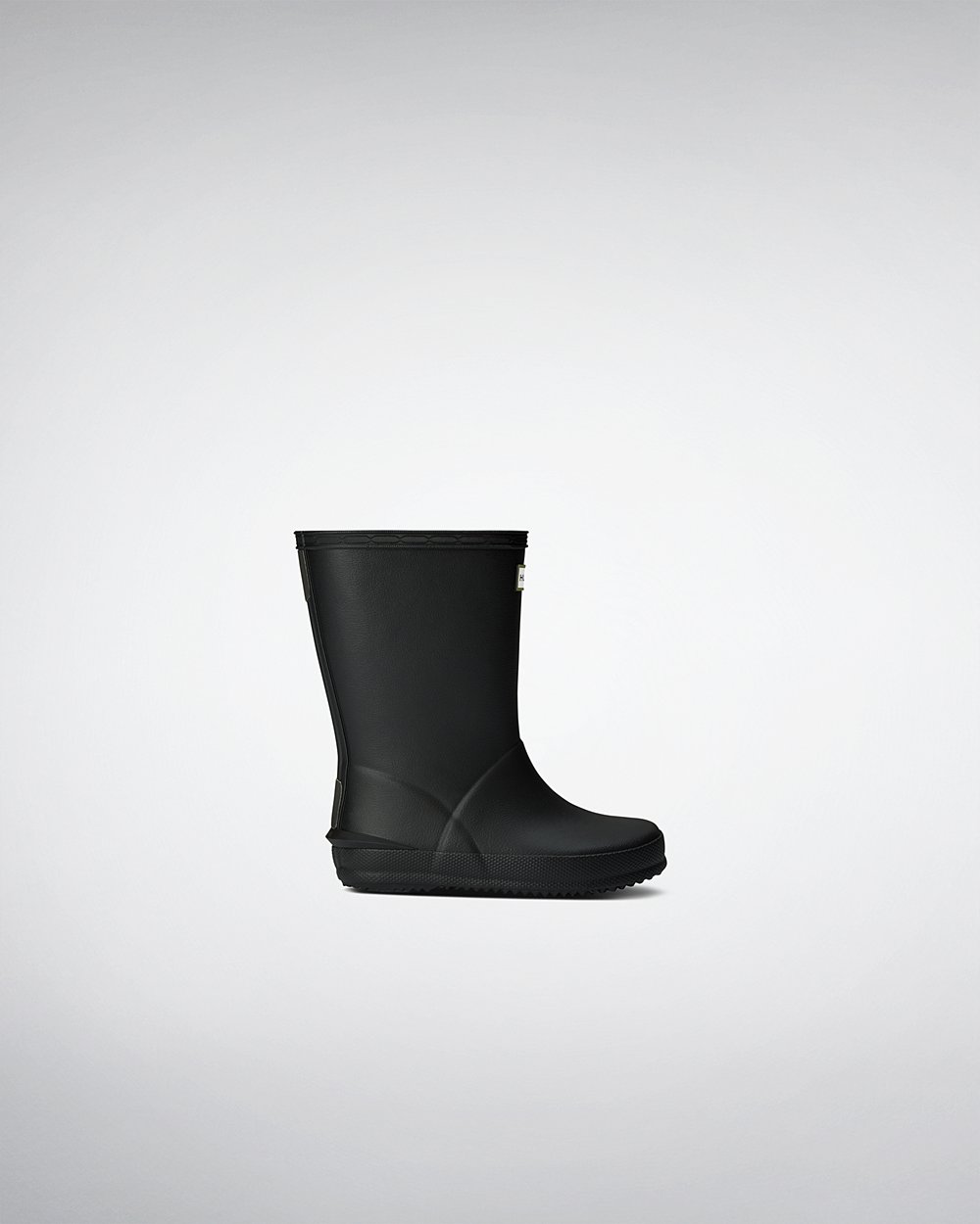 Bottes de Pluie Hunter First Norris Enfant Noir EJFSUQV-39